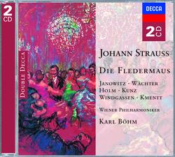 Strauss, J.: Die Fledermaus - Gundula Janowitz, Eberhard Wächter, Renate Holm