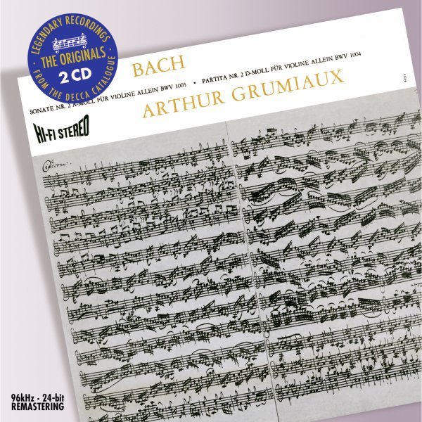 Bach: Sonatas & Partitas for solo violin - Arthur Grumiaux