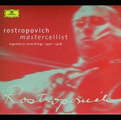 Rostropovich - Mastercellist. Legendary Recordings 1956-1978 - Mstislav Rostropovich