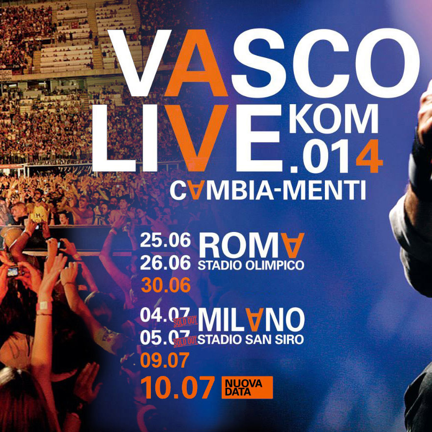 VASCO LIVE KOM 014 - NUOVA DATA A SANSIRO
