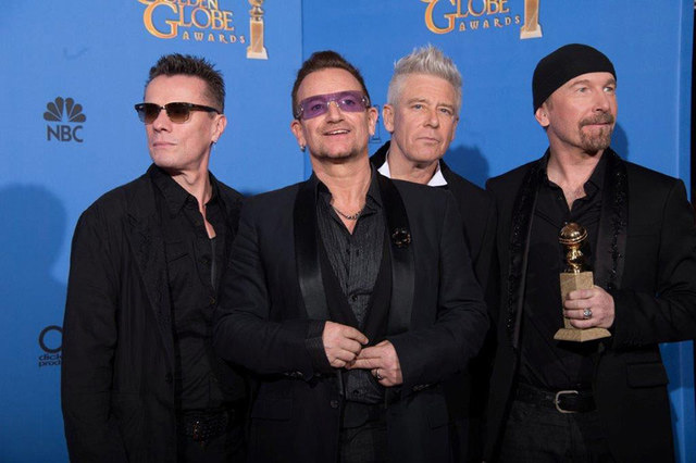 Gli U2 registrano per (RED) il nuovo brano"Invisible"