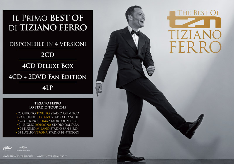 TIZIANO FERRO - TZN The Best of Tiziano Ferro