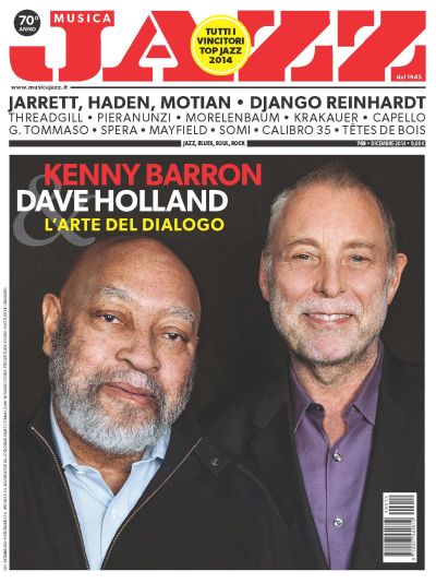 Cover story di MUSICA JAZZ dedicata alla coppia KENNY BARRON & DAVE HOLLAND