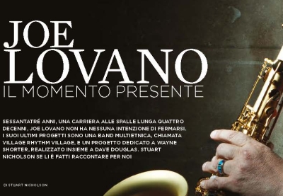 Intervista (di Stuart Nicholson) a Joe Lovano su JAZZiT