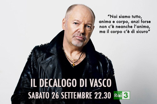 IL DECALOGO DI VASCO SU RAI 3