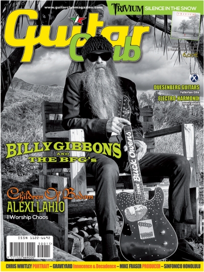 BILLY GIBBONS: il nuovo album 'Perfectamundo' conquista la copertina di 'GUITAR CLUB'