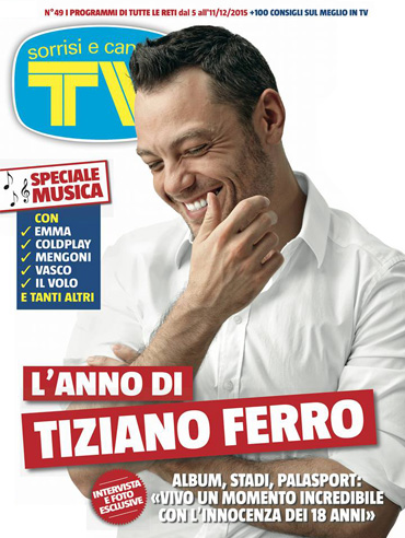 TIZIANO FERRO - ARTISTA DELL'ANNO