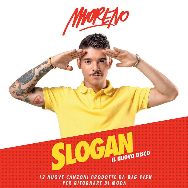 Moreno: "Slogan" il nuovo album dal 2 settembre