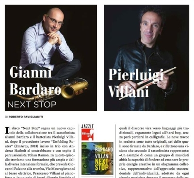 Recensione-intervista con Gianni Bardaro e Pierluigi Villani su JAZZIT