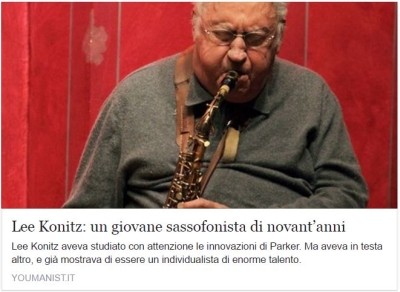 Claudio Sessa parla ancora di "Frescalalto", il nuovo album inciso dal grande Lee Konitz per la storica etichetta impulse!