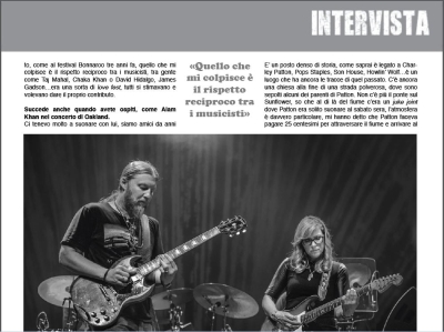 Lunga e articolata intervista a Susan Tedeschi su 'Il Blues', storica testata (ora on line)