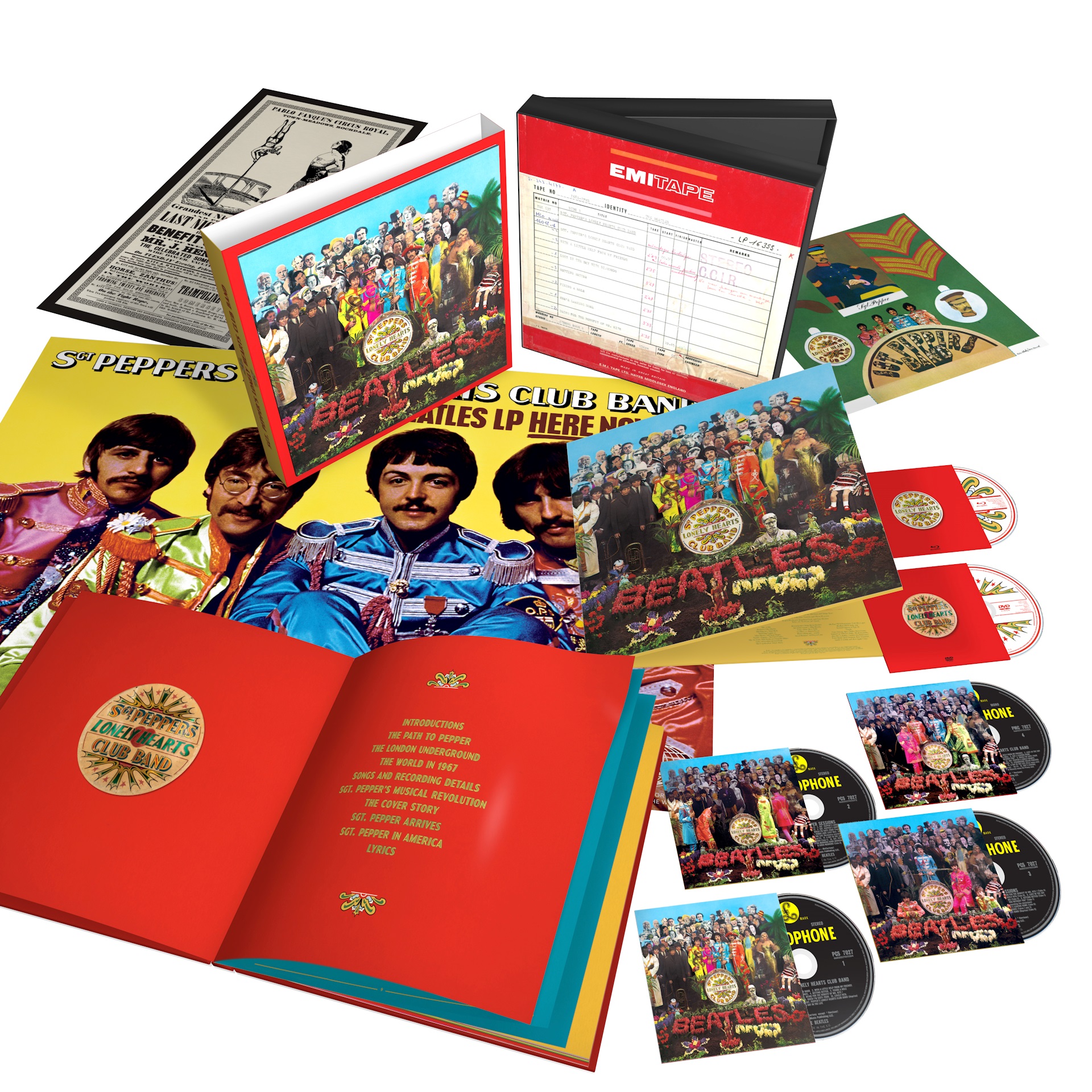 THE BEATLES festeggiano l’anniversario di  “SGT. PEPPER’S LONELY HEARTS CLUB BAND”