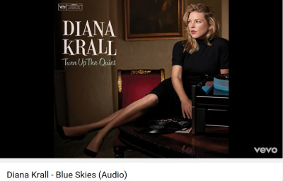 DIANA KRALL: ascolta "Blue Skies" dal nuovo album 'TURN UP THE QUIET'