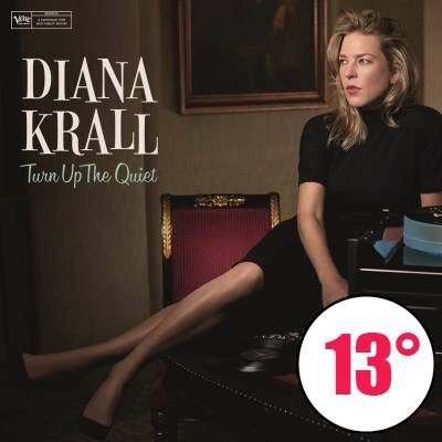 "Turn Up The Quiet" di Diana Krall debutta al 13° posto in classifica