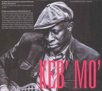 Intervista a Keb'Mo' su BUSCADERO: si parla dell'album 'TAJMO', realizzato con Taj Mahal