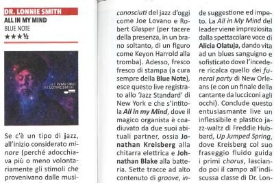 Dr. Lonnie Smith torna con un nuovo album registrato dal vivo su Blue Note Records: "All In My Mind"