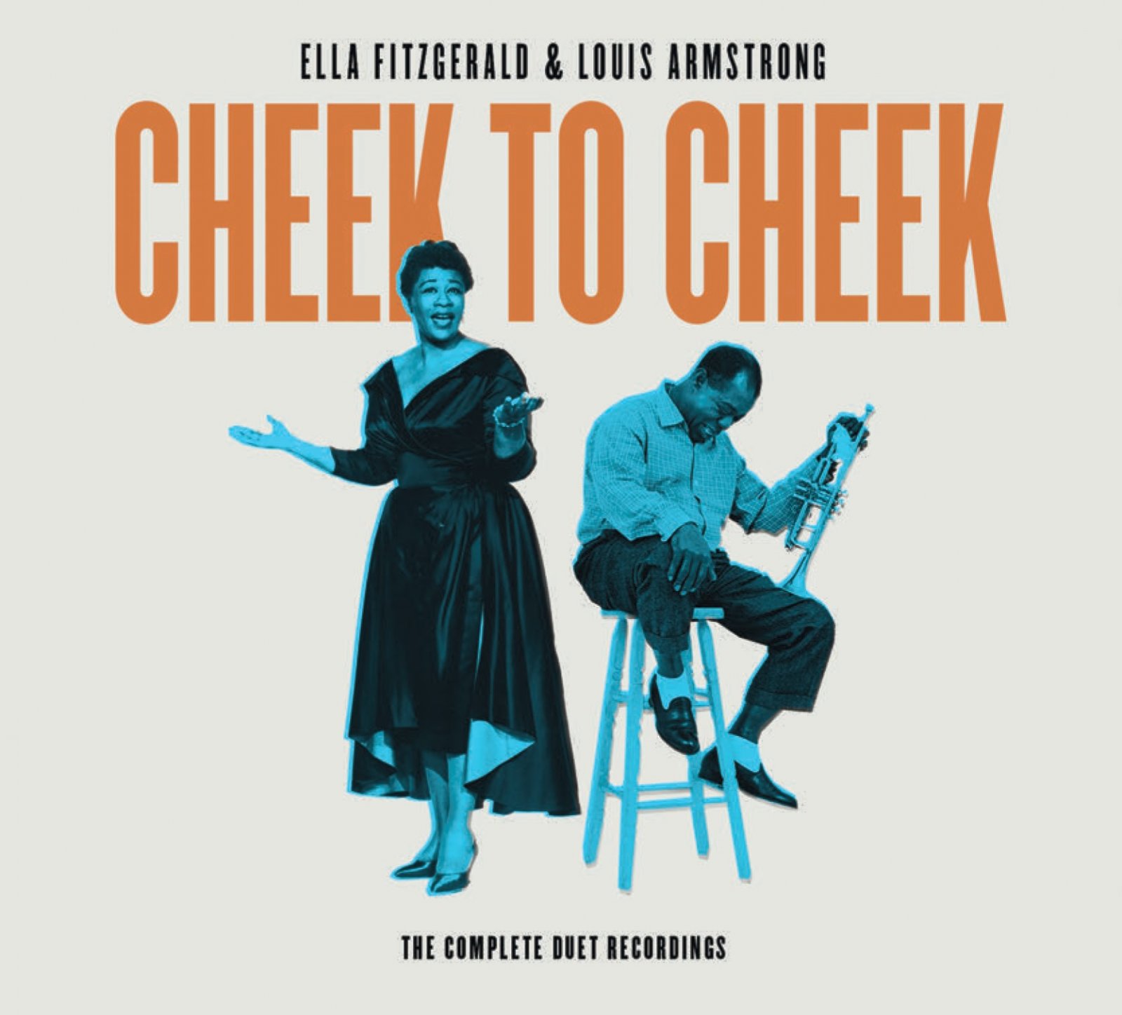 'CHEEK TO CHEEK': FINALMENTE L'INTEGRALE DEI DUETTO DI ELLA E SATCHMO!