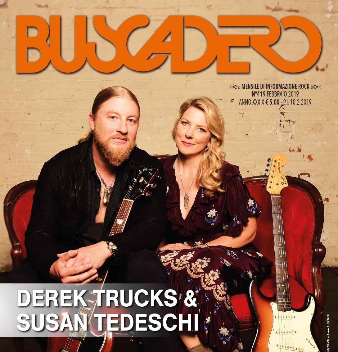 'Buscadero' dedica la copertina (e una splendida 'doppia intervista') a Susan Tedeschi e Derek Trucks