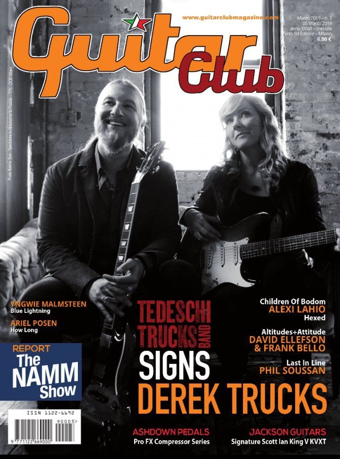 'Guitar Club' dedica la copertina a Susan Tedeschi & Derek Trucks