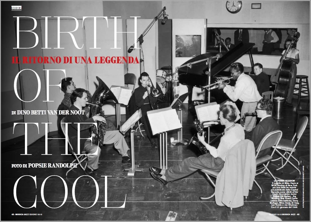 Dino Betti van der Noot pubblica su 'Musica Jazz' un lungo saggio dedicato alla riedizione definitiva di "Birth of the Cool"