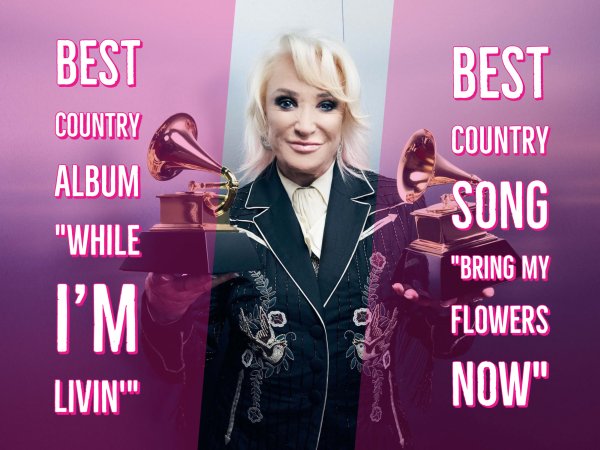 Complimenti a Tanya Tucker, vincitrice di ben due Grammy®!