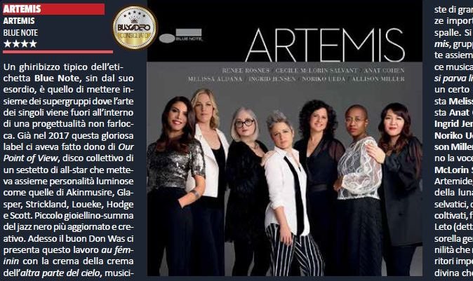 "... un altro modo di intendere il jazz. Ugualmente vivo, fantasioso e… divino. Disco jazz dell’anno. Punto."