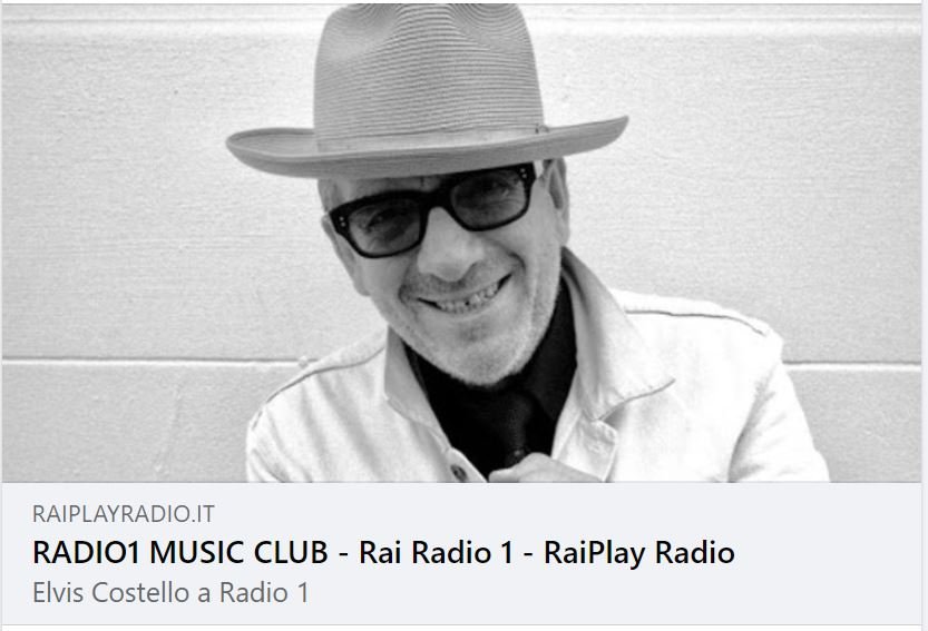Ascolta l'intervista ad Elvis Costello, raccolta da John Vignola per Radio1 Music Club!