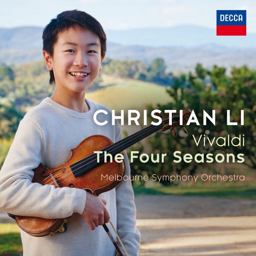 CHRISTIAN LI: ALBUM DI DEBUTTO SU DECCA CON VIVALDI