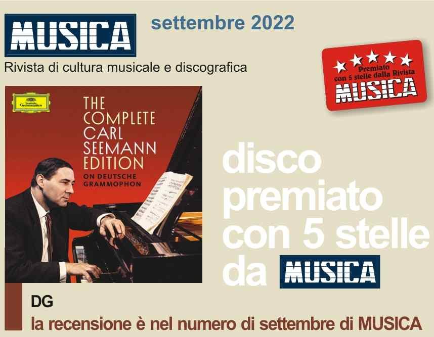 5 STELLE DI “MUSICA” PER LA CARL SEEMAN EDITION