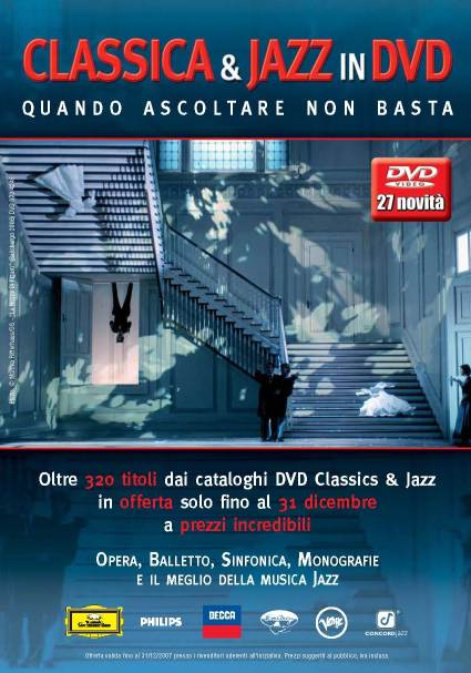 CAMPAGNA CLASSICA & JAZZ IN DVD 2007