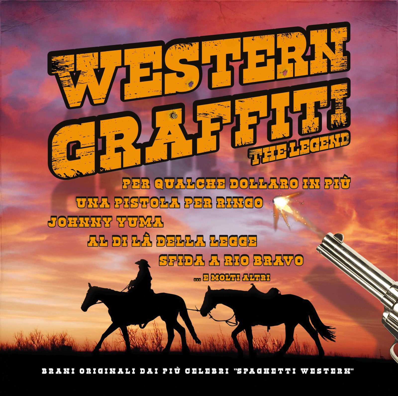 “WESTERN GRAFFITI - THE LEGEND”: BRANI ORIGINALI DEI PIÙ CELEBRI “SPAGHETTI WESTERN” IN UN VINILE A TIRATURA LIMITATA