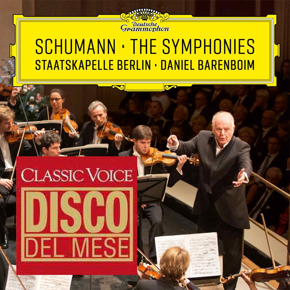 BARENBOIM-SCHUMANN: LE SINFONIE SONO DISCO DEL MESE DI CLASSIC VOICE
