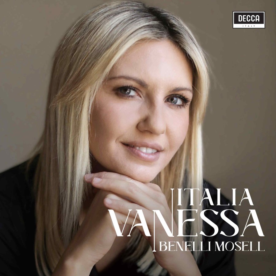 VANESSA BENELLI MOSELL: ESCE IL 15 SETTEMBRE IL NUOVO ALBUM "ITALIA"