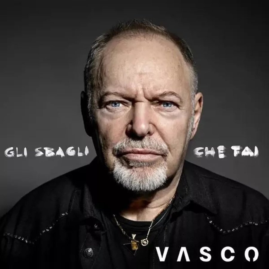 cover del nuovo singolo 2023 di Vasco Rossi, Gli sbagli che fai