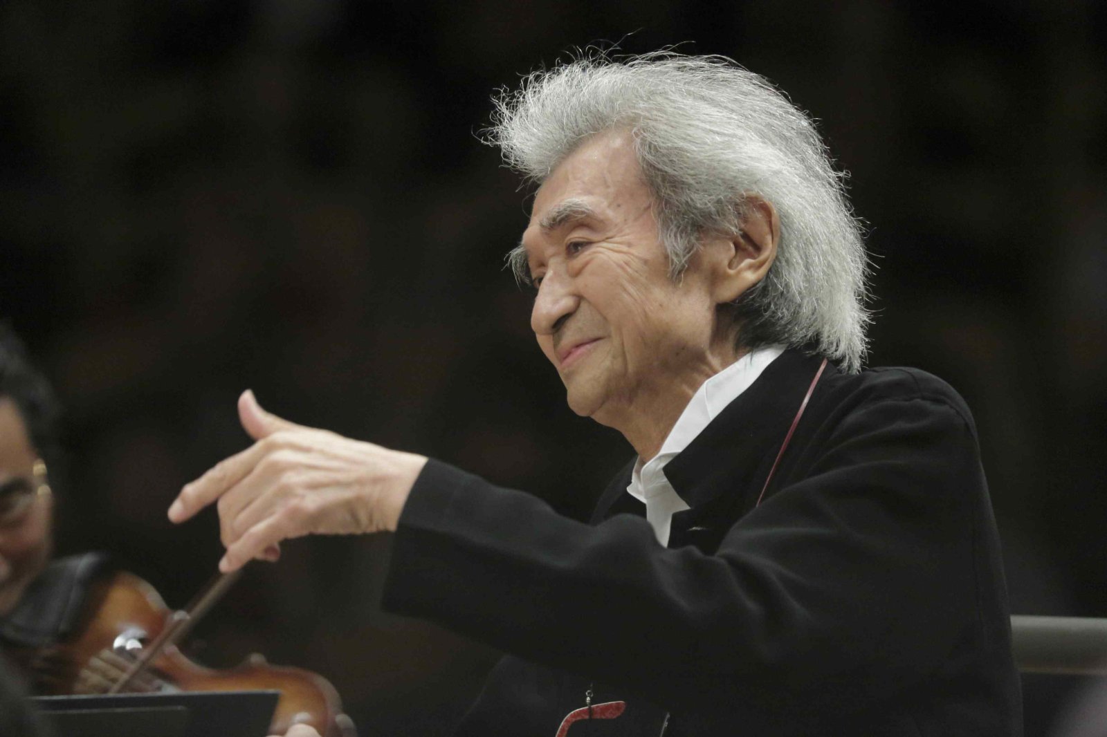 SI E' SPENTO IL GRANDE DIRETTORE D'ORCHESTRA GIAPPONESE SEIJI OZAWA