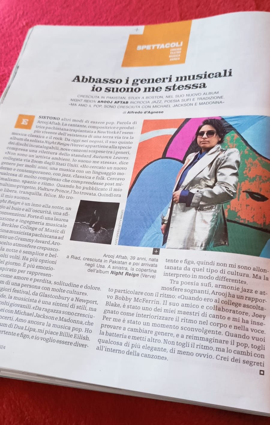 “Non sono un’artista ambient. Io suono me stessa. […] Quindi ora sono libera, tranquilla, felice. Ho trovato il mio suono.”