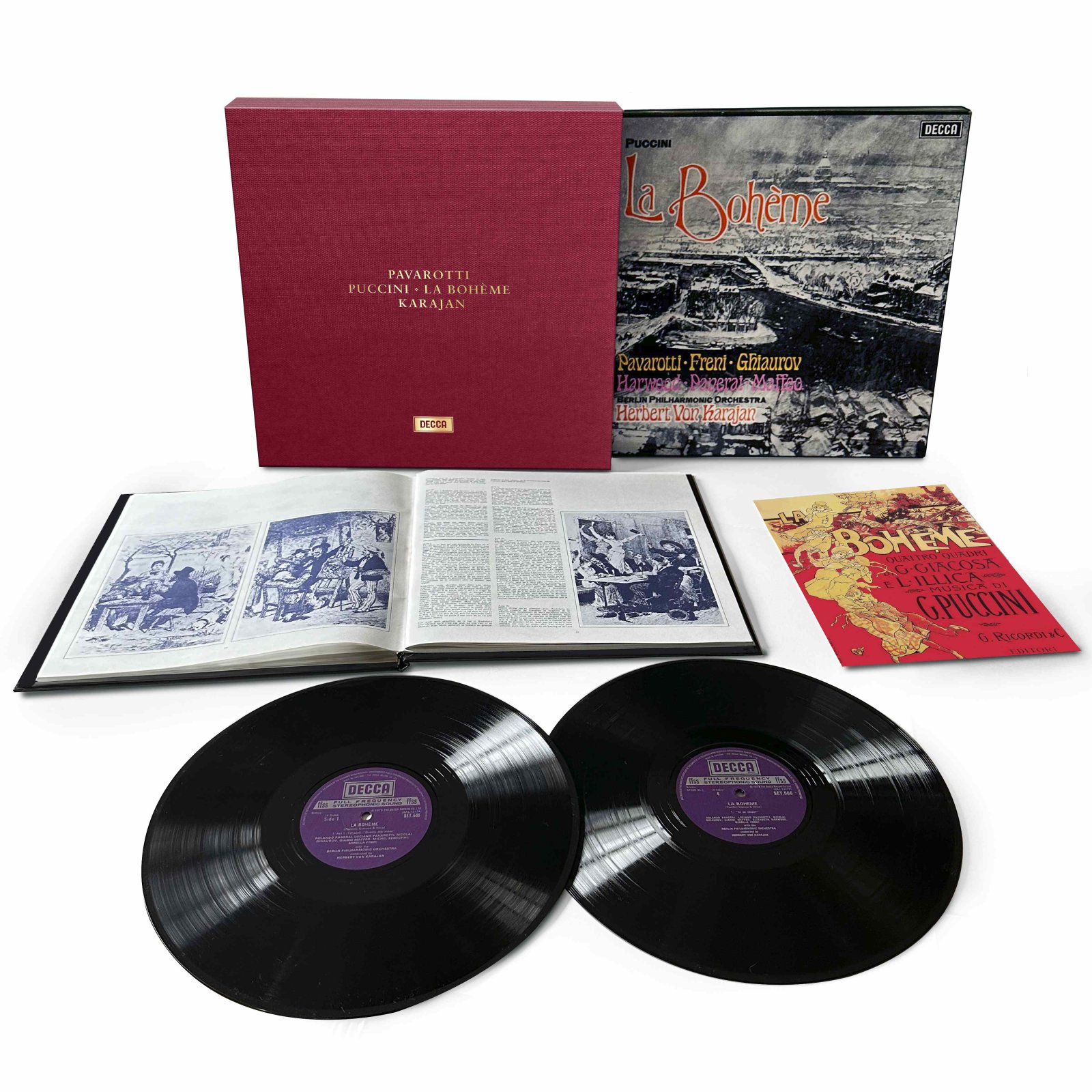 DECCA PUBBLICA “LA BOHÈME” CON LUCIANO PAVAROTTI IN EDIZIONE DELUXE