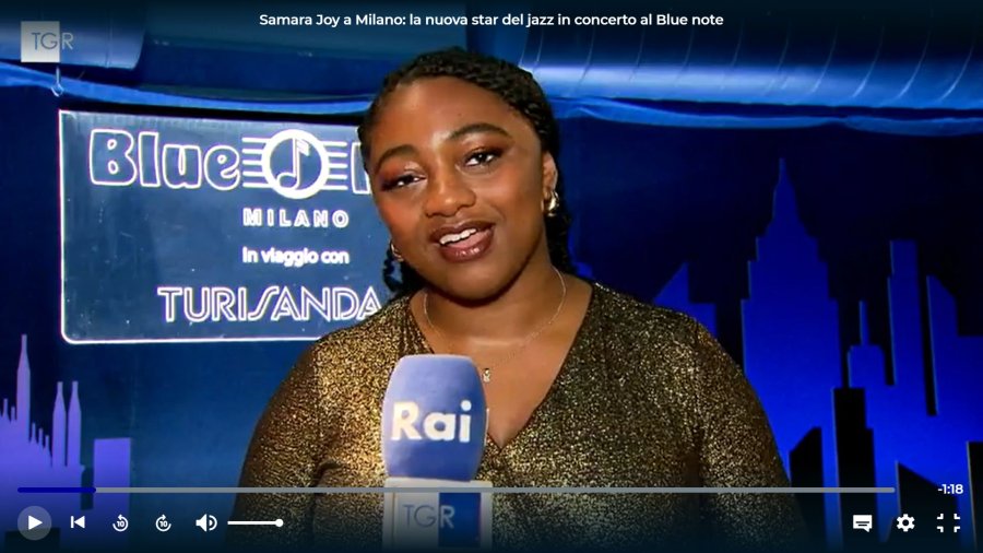 “Penso che il jazz sia sempre stato una cosa per giovani, e creato da giovani…” RAI 3 intervista Samara Joy
