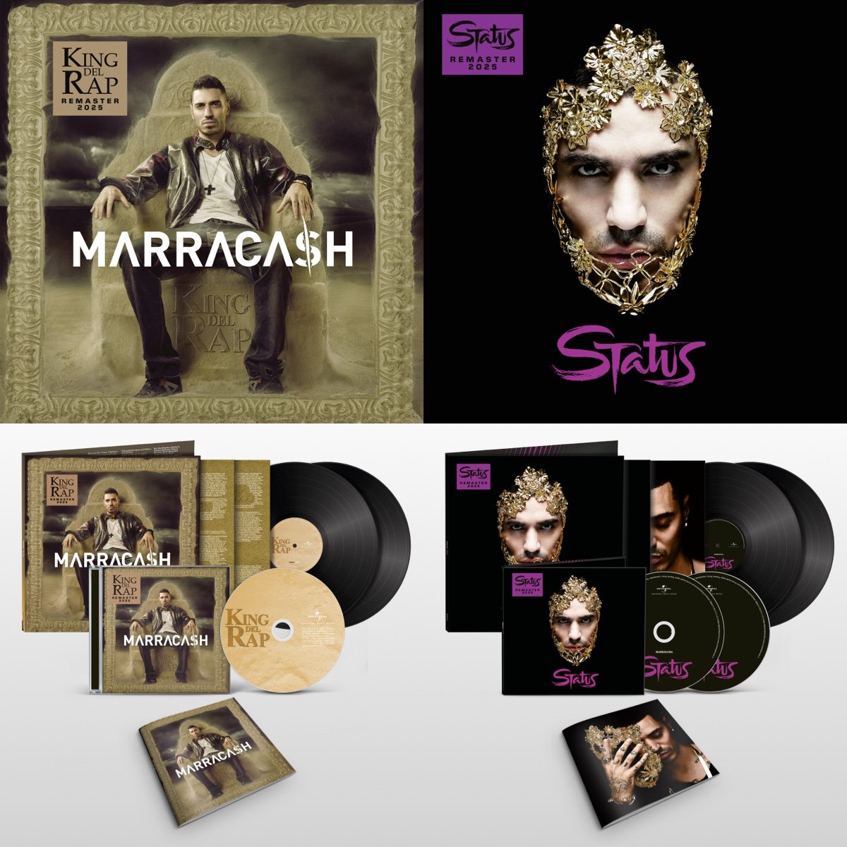 Marracash, al via il tour MARRA STADI25 e le ristampe di King del Rap e Status Remaster 2025
