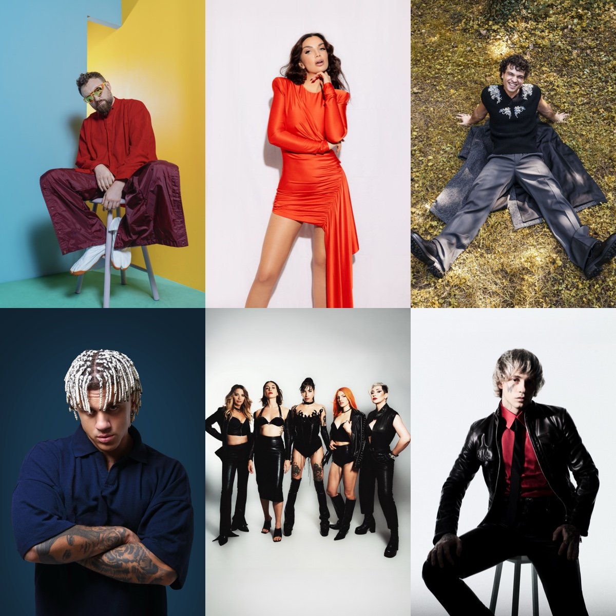 Sanremo 2026: annunciati i sei artisti Universal Music Italia in gara