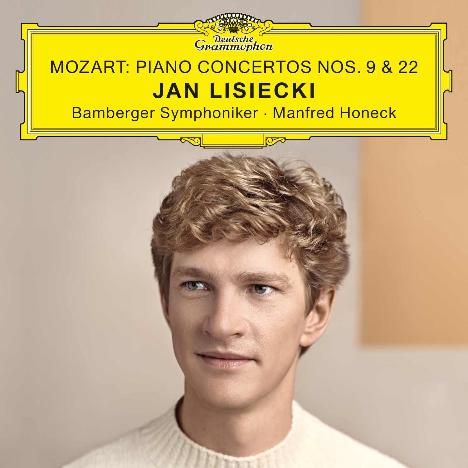 JAN LISIECKI: ESCE OGGI IL NUOVO ALBUM CON I CONCERTI N. 9 E N. 22 DI MOZART