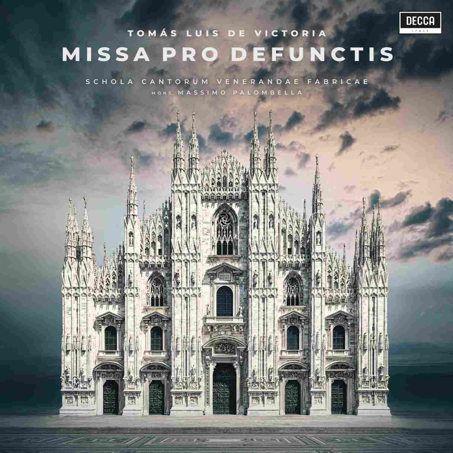 MISSA PRO DEFUNCTIS - ESCE IL 27 NOVEMBRE L'ALBUM DI DEBUTTO DELLA SCHOLA CANTORUM VENERANDE FABRICAE ANCHE IN VERSIONE DELUXE CON POP-UP 3D DEL DUOMO