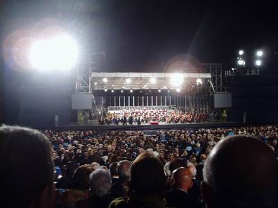 Inaugurato il nuovo teatro di Torre del Lago con un concerto diretto da Riccardo Chailly