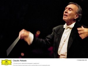 In arrivo uno straordinario CD con Claudio Abbado e Elina Garanca registrato al Festival di Lucerna 2008