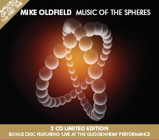 IN USCITA VENERDI' 21 NOVEMBRE MIKE OLDFIELD "Music of the Spheres" Limited edition (2 cd)