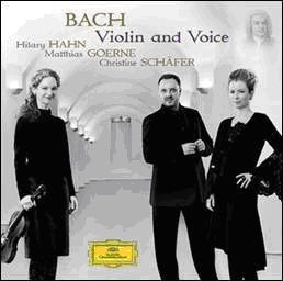 HILARY HAHN, "Bach-Violin and Voice": recensione in anteprima su CLASSIC VOICE