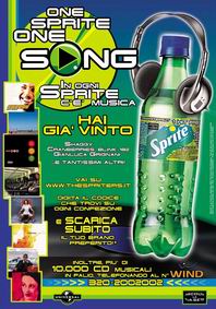 "ONE SPRITE ONE SONG": SCARICA LA MUSICA UNIVERSAL