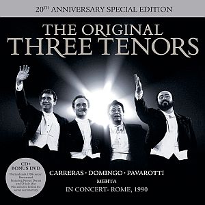 Esce The Original Three Tenors, CD rimasterizzato + DVD e documentario al prezzo di 1 solo cd!