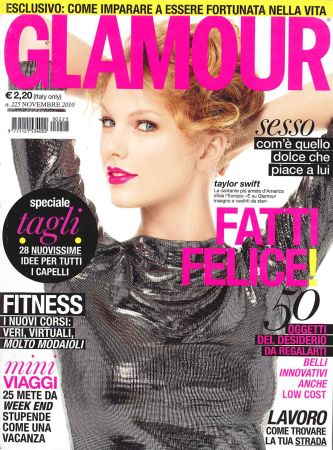 TAYLOR SWIFT IN COPERTINA SU GLAMOUR ITALIA!