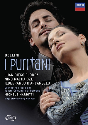Esce il 26 ottobre un doppio dvd con Juan Diego Florez nei Puritani.